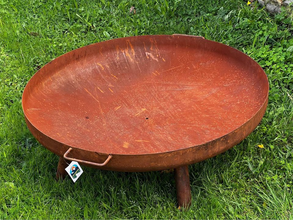 Large Rustic 90cm Diameters Wok Style Firepit DRYV-FP001R