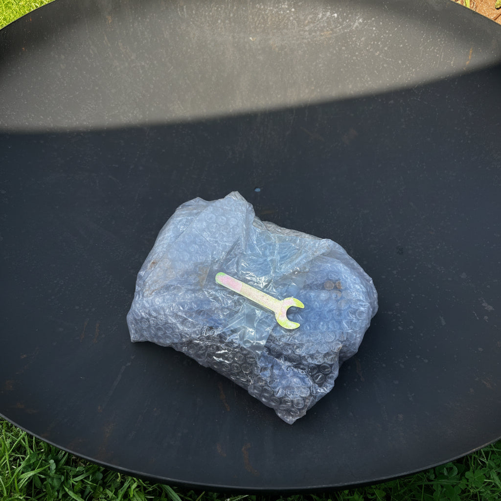 Large 90cm Diameters Wok Style Firepit DRYV-FP001B Black