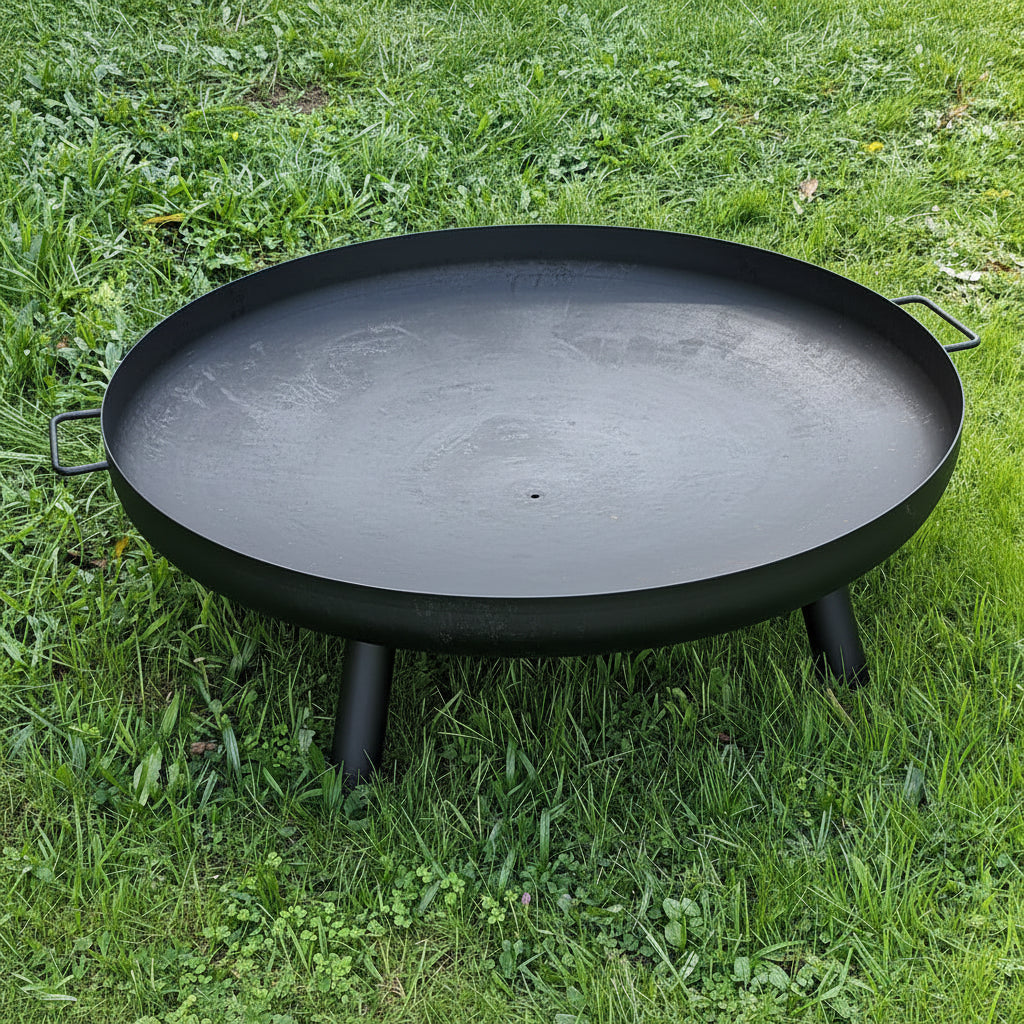 Large 90cm Diameters Wok Style Firepit DRYV-FP001B Black