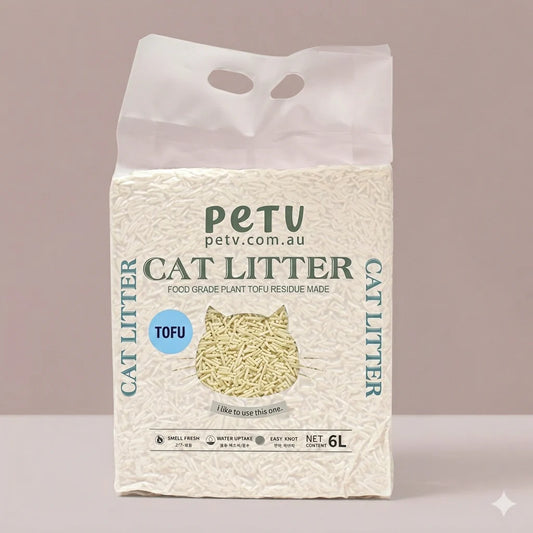 PETV Tofu cat litter 6L